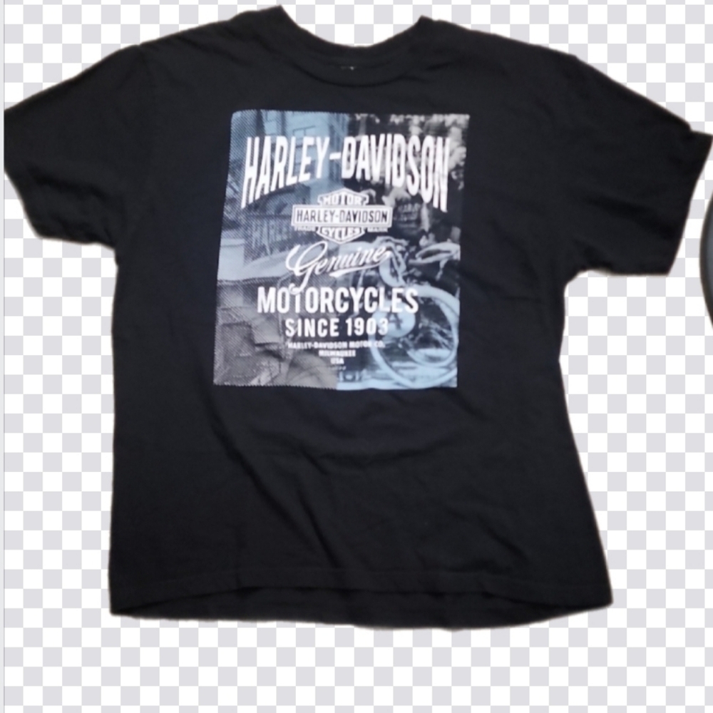 Harley-Davidson Black Short Sleeve Tee